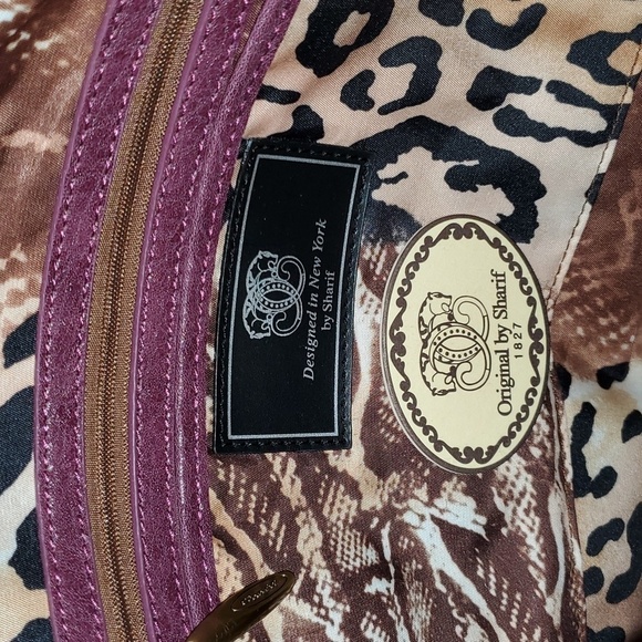 NWT Original by Sharif 1827 Horse Design Shoulder Bag Purse - Picture 12 of 14